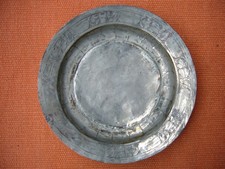 Antiker Kupferteller Orient -