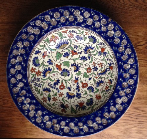 Orientalischer tiefer teller - tiefer,