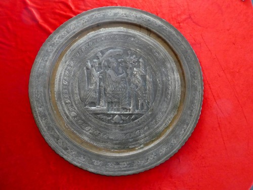 Großer wandteller antik - antik,