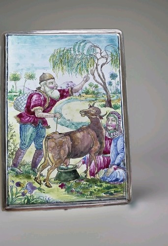 Iranisches etui 1920 - iranisches,
