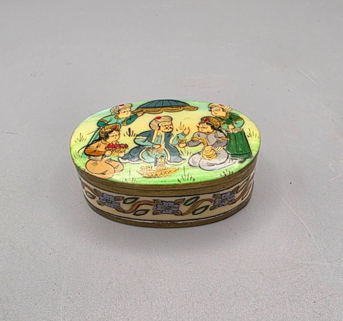 Osmanische miniatur dose - miniatur,