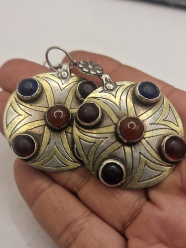 Antike silber ohrringe aus - silber,