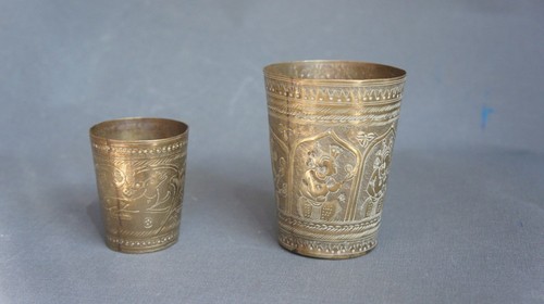 Messing tasse becherschale - messing,