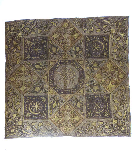 Osmanisch wandbehang gold - wandbehang, gold-