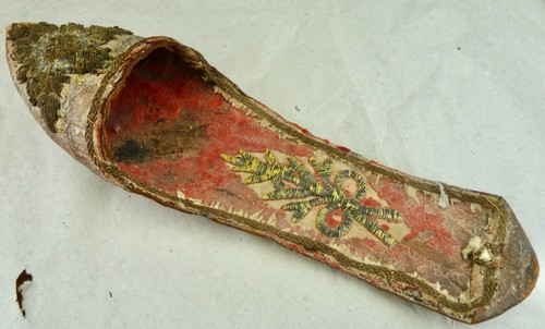 Antiker damenpantoffel - antiker,